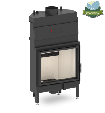 КАМИННАЯ ТОПКА С ВОДЯНЫМ КОНТУРОМ HITZE ALBERO AQUASYSTEM ALAQS68X53.S